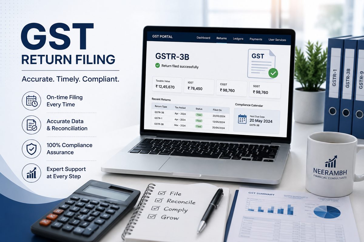 GST Return Filing — Neerambh compliance services