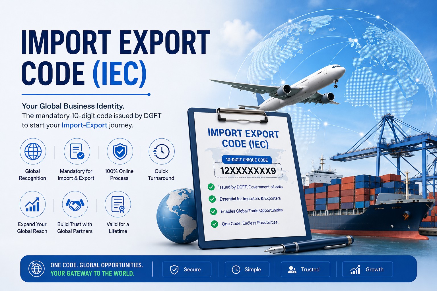 Import Export Code (IEC) — Neerambh compliance services